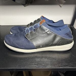 OluKai Makia Ulana 10361-DEDE Mens Trench Blue Mesh Casual Sneakers Shoes US 14